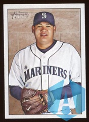 2007 Bowman Heritage #199 Felix Hernandez SP